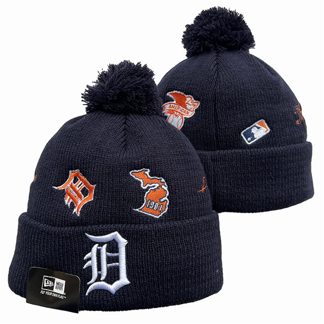 Detroit Tigers Knit Hats 022